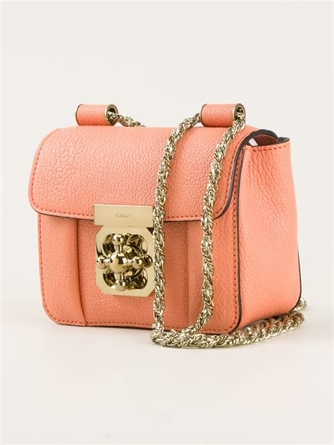 chloe elsie mini|CHLOÉ Elsie Bag for Women .